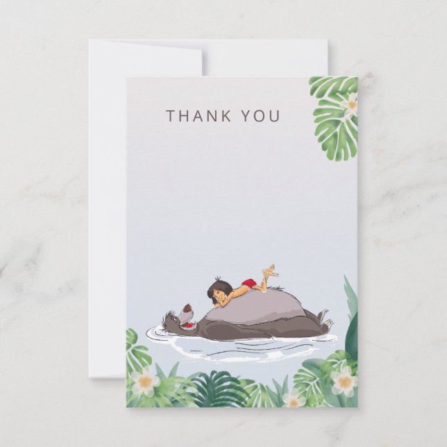 The Jungle Book Birthday Thank You (Front)