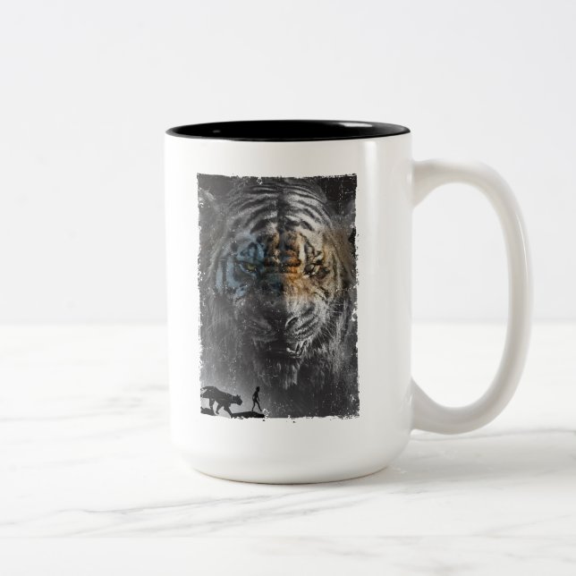 The Jungle Book | Danger is Everywhere Two-Tone Coffee Mug (Right)