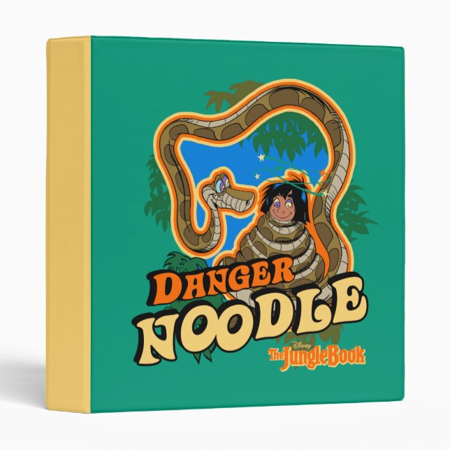 The Jungle Book | Danger Noodle 3 Ring Binder (Front/Spine)