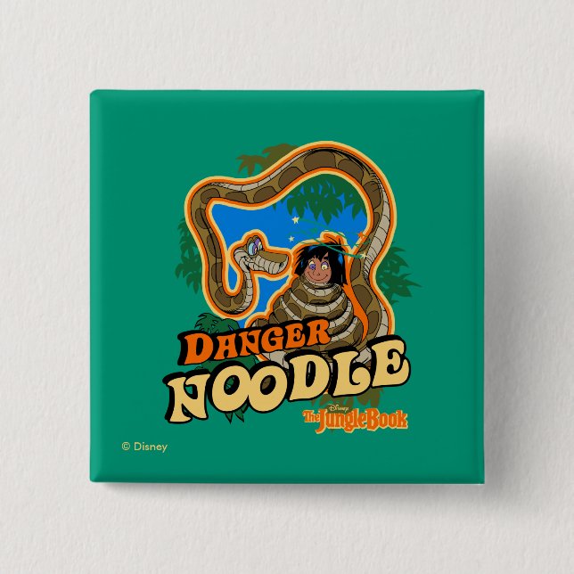 The Jungle Book | Danger Noodle Button (Front)