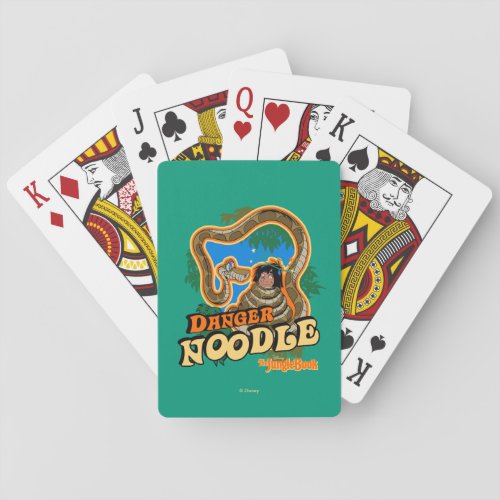 The Jungle Book  Danger Noodle Poker Cards