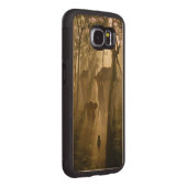 The Jungle Book Elephants Carved Wood Samsung Galaxy S6 Case (Right)