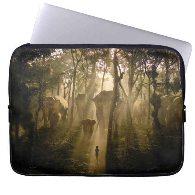 The Jungle Book Elephants Laptop Sleeve (Front)