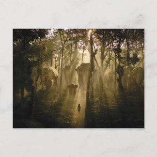 The Jungle Book Elephants Postcard