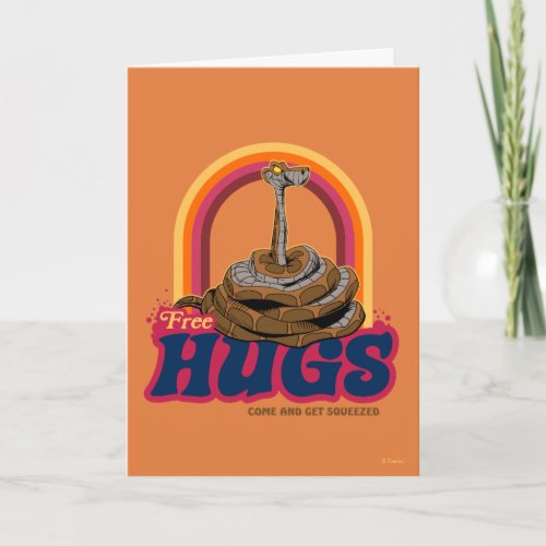 The Jungle Book  Free Hugs Card