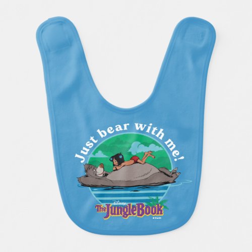 The Jungle Book  Just Bear with Me Baby Bib
