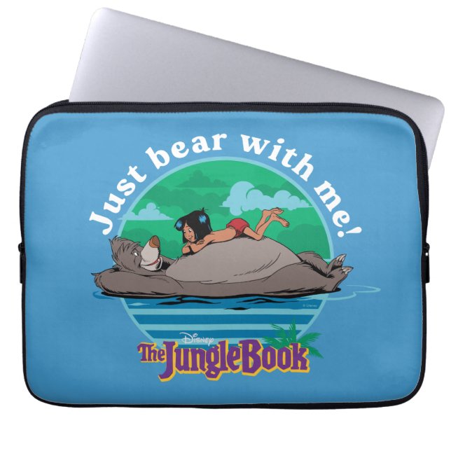The Jungle Book | Just Bear with Me! Laptop Sleeve (Front)