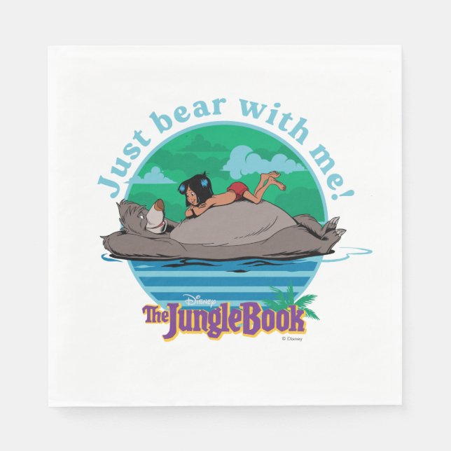 The Jungle Book | Just Bear with Me! Napkins (Front)