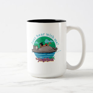 The Jungle Book Just Bear with Me! Two-Tone Coffee Mug