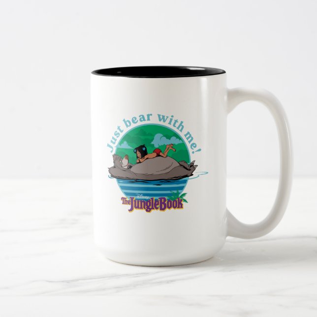 The Jungle Book | Just Bear with Me! Two-Tone Coffee Mug (Right)