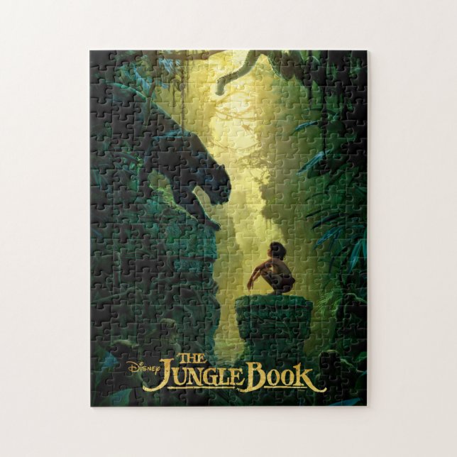 The Jungle Book Movie Poster Art Jigsaw Puzzle (Vertical)