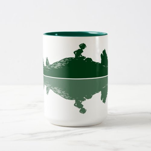 The Jungle Book  Mowgli and Baloo _ Laid Back Two_Tone Coffee Mug