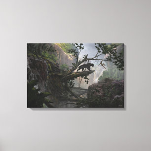 The Jungle Book   Mystery of the Jungle Canvas Print