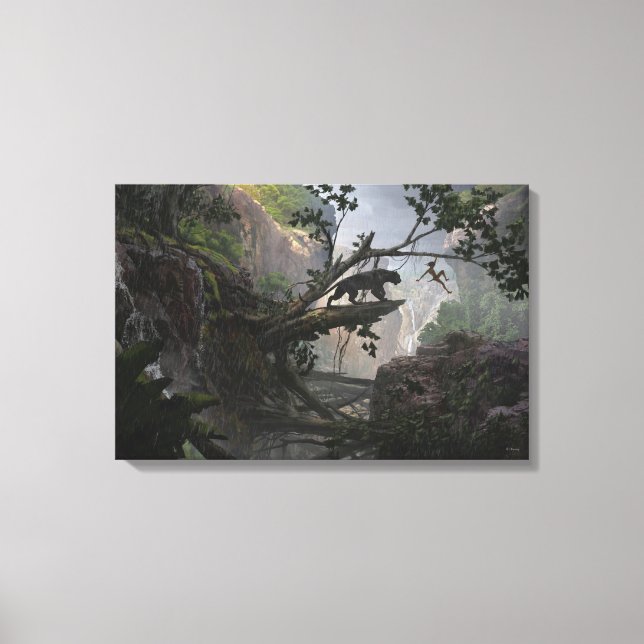 The Jungle Book | Mystery of the Jungle Canvas Print (Front)