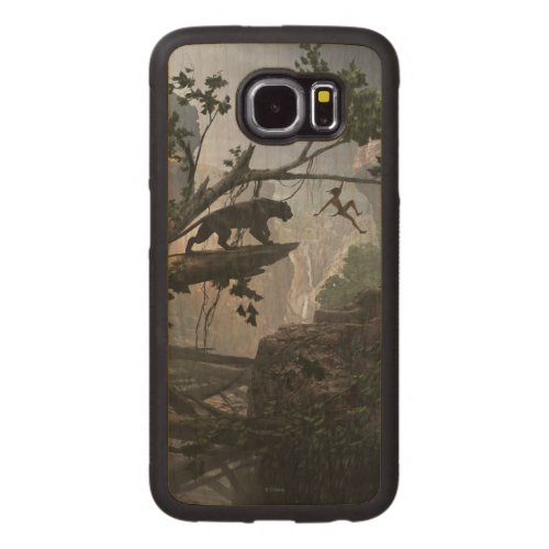 The Jungle Book  Mystery of the Jungle Carved Wood Samsung Galaxy S6 Case