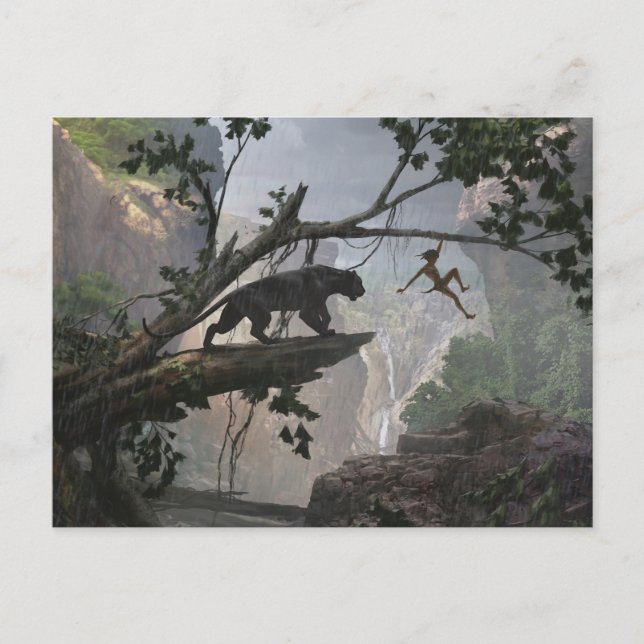 The Jungle Book | Mystery of the Jungle Postcard (Front)