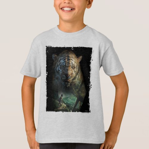 The Jungle Book  Shere Khan  Mowgli T_Shirt