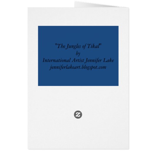 The Jungles of Tikal (Back)