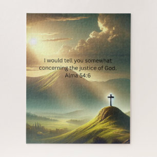 The Justice of God Inspirational Puzzle