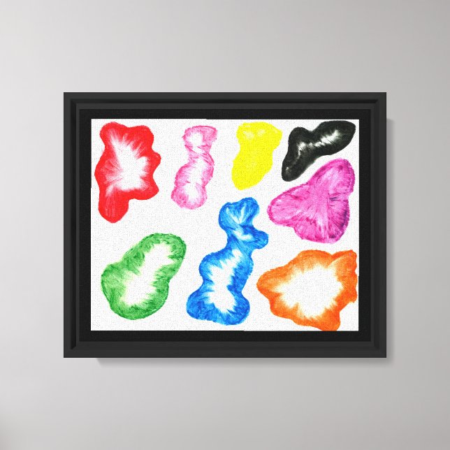 The Kandi Experience Original in Pastels Canvas Print (Front)