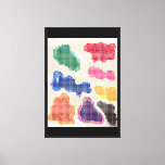 The Kandi Experience Pixel Canvas Print