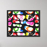 The Kandi Experiment in Pastels Canvas Print