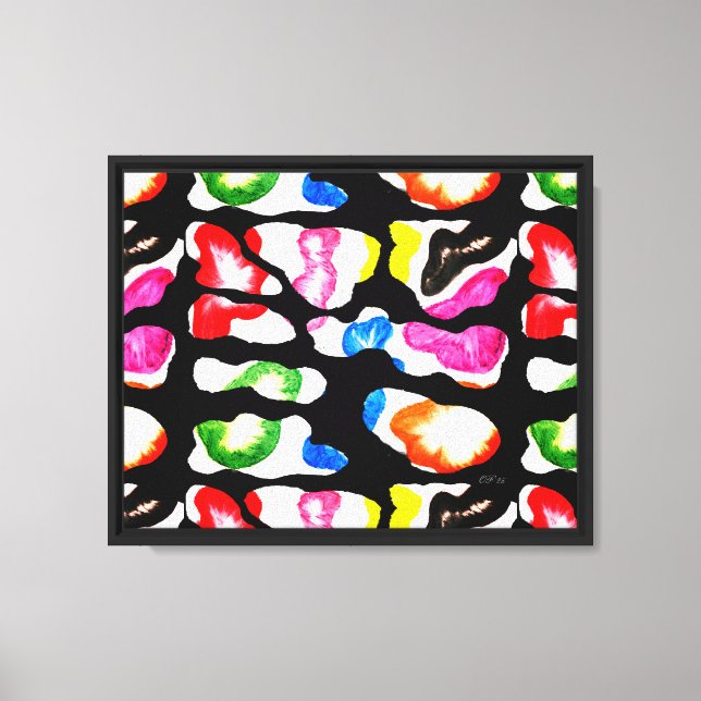 The Kandi Experiment in Pastels Canvas Print (Front)