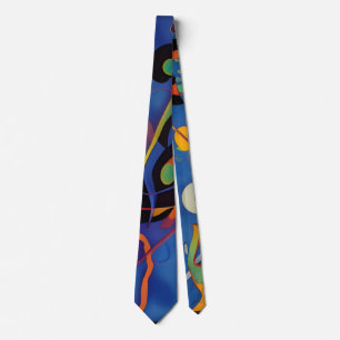 The Kandinsky Bug Neck Tie
