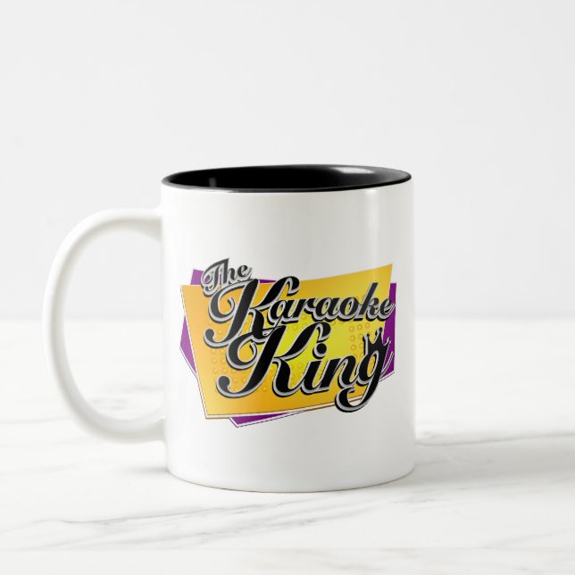 The Karaoke King Mug (Left)