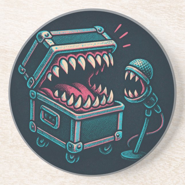 The Karaoke Mimic Coaster (Front)