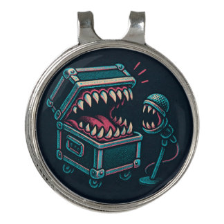 The Karaoke Mimic Golf Hat Clip