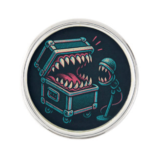 The Karaoke Mimic Lapel Pin