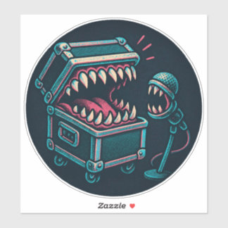 The Karaoke Mimic Sticker