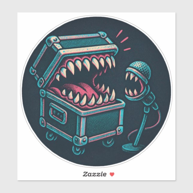 The Karaoke Mimic Sticker (Sheet)