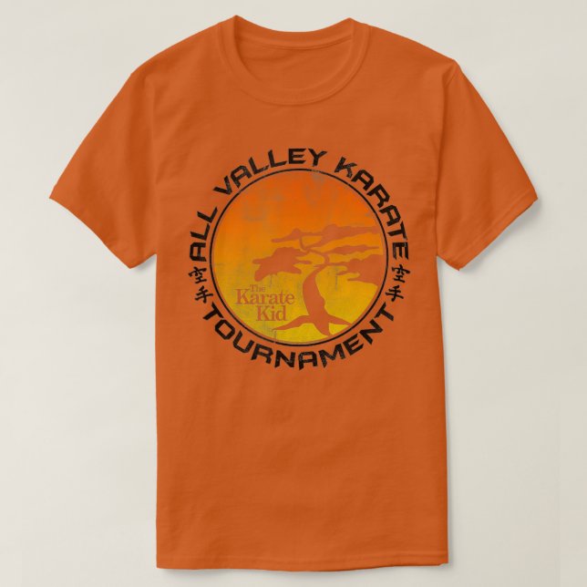 The Karate Kid All Valley Karate Tournament  T-Shirt (Design Front)