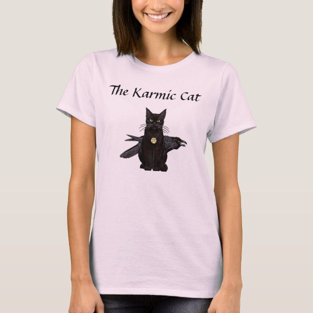 The Karmic Cat T-Shirt (Front)