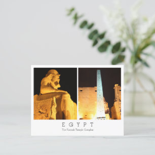 The Karnak Temple Complex, Egypt, Postcard