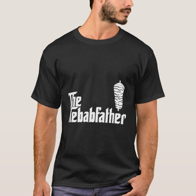 The Kebab Father Doner Kebab Maker Dad T-Shirt (Front)
