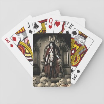The Keep Vampire  Playing Cards by MoonArtandDesigns at Zazzle
