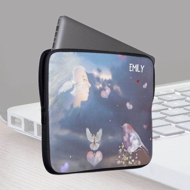 The Keeper of Peace Laptop Sleeve (Creator Uploaded)