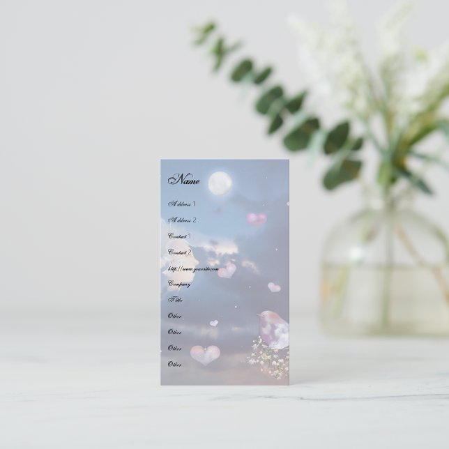 The Keeper of Peace Template Business Card (Creator Uploaded)