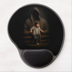 The keeper of Silence Gel Mouse Pad