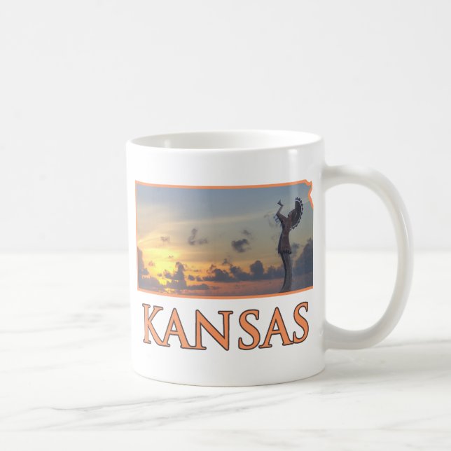 The Keeper of the Plains Coffee Mug (Right)