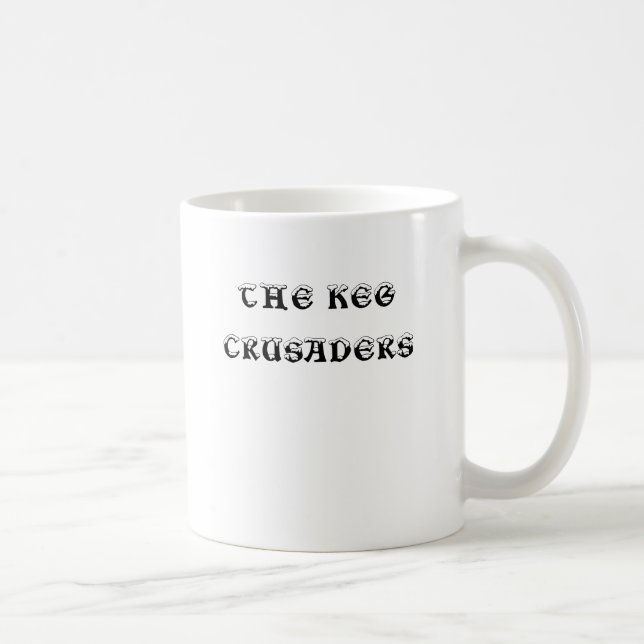 THE KEG CRUSADERS COFFEE MUG (Right)