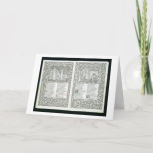 The Kelmscott Chaucer published 1896 by the Kel Card