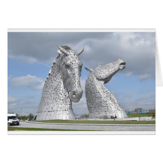 the Kelpies ,  Helix Park , Falkirk , Scotland