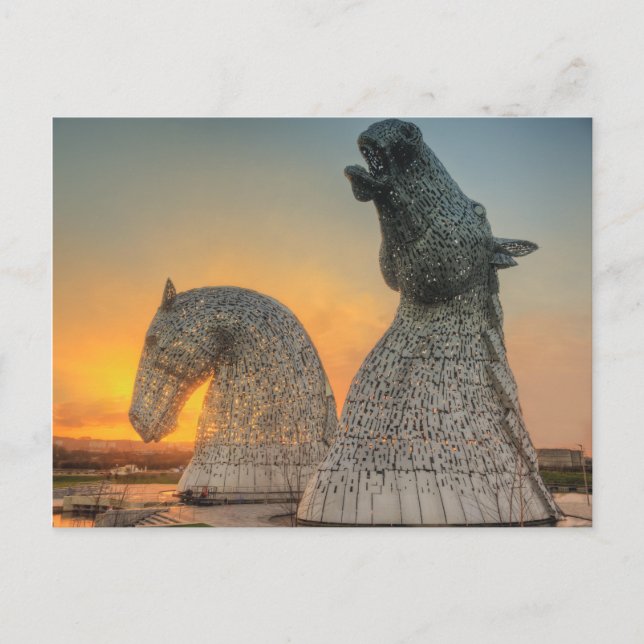 The Kelpies Postcard (Front)