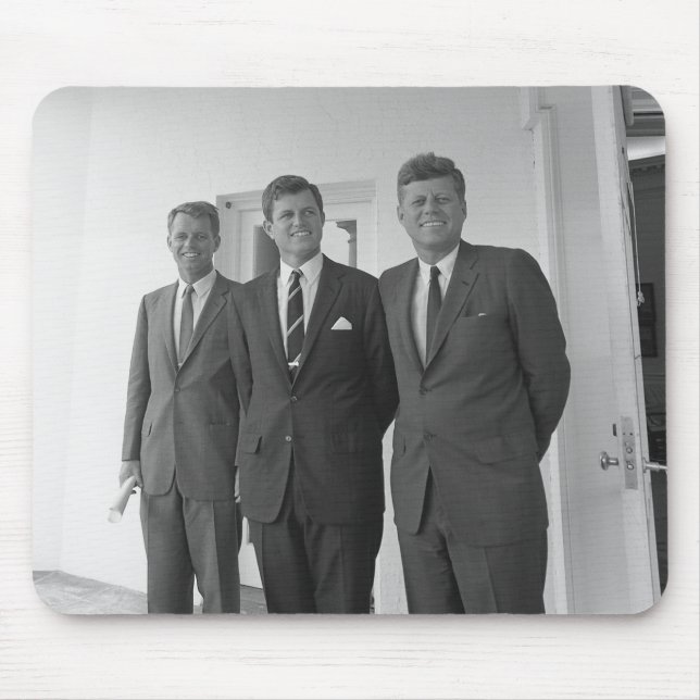 The Kennedy Brothers -- John, Robert, And Ted Mouse Pad (Front)