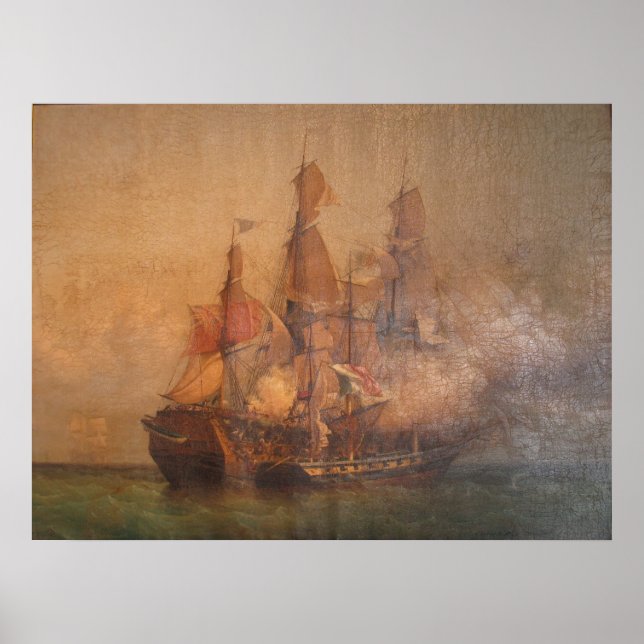 The Kent vs. Surcouf Poster (Front)