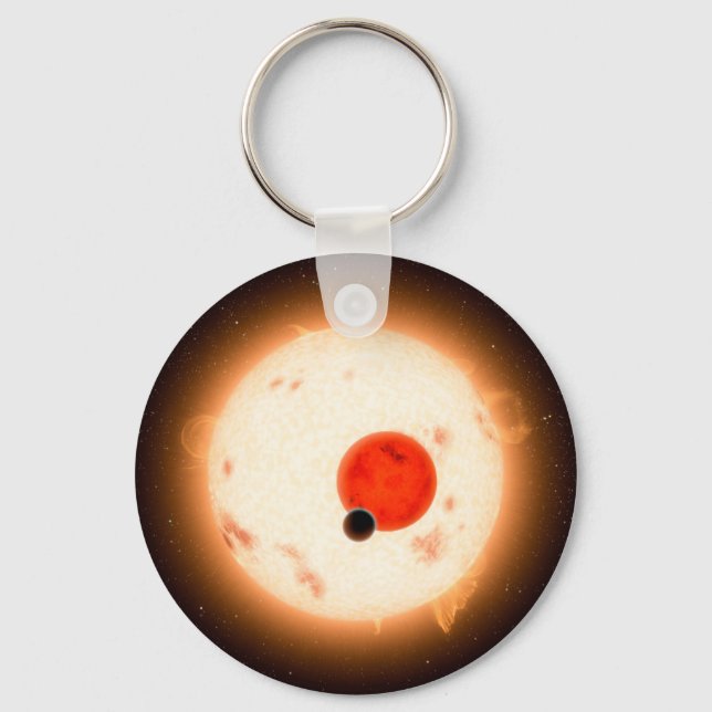 The Kepler-16 System. Keychain (Front)
